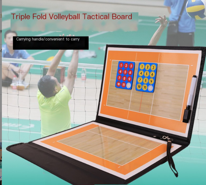 Wholesale Volleyball Folding Magnetic Tactic Board PVC