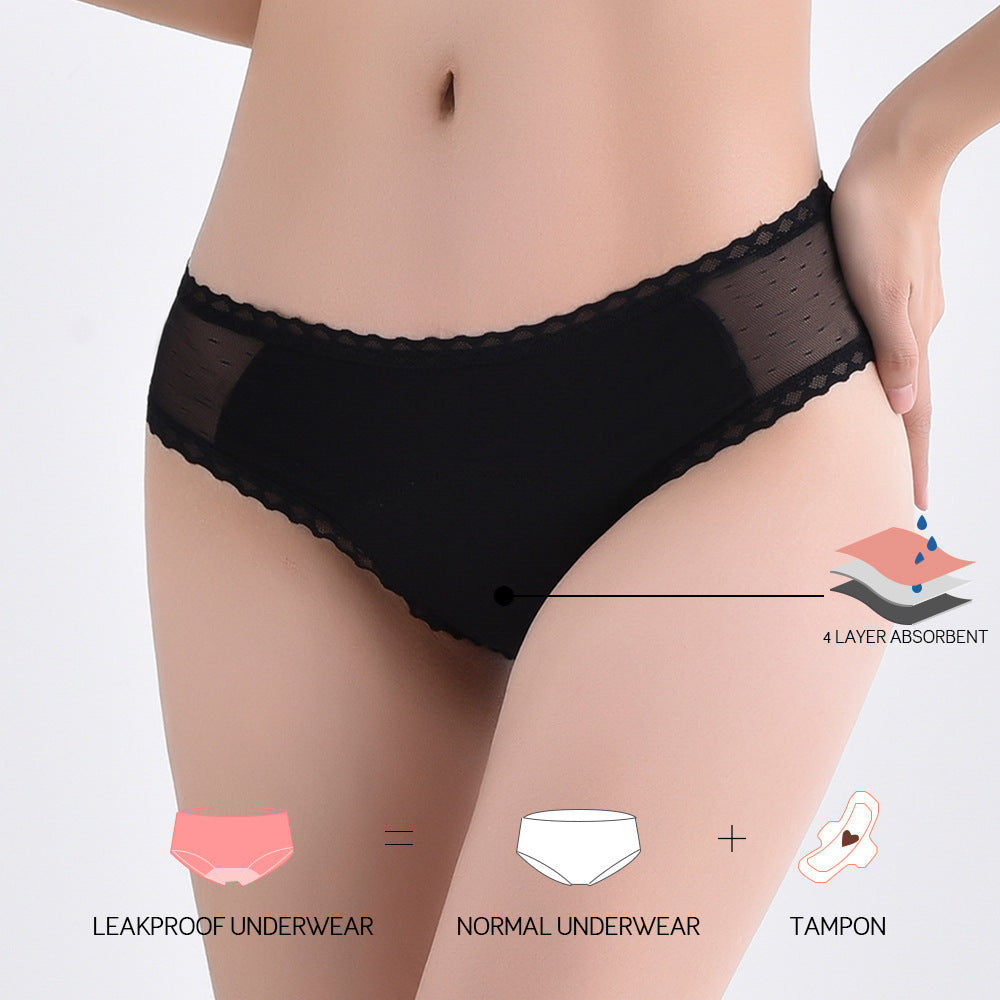 Organic Cotton Leakproof Menstrual Pants for Plus Sizes