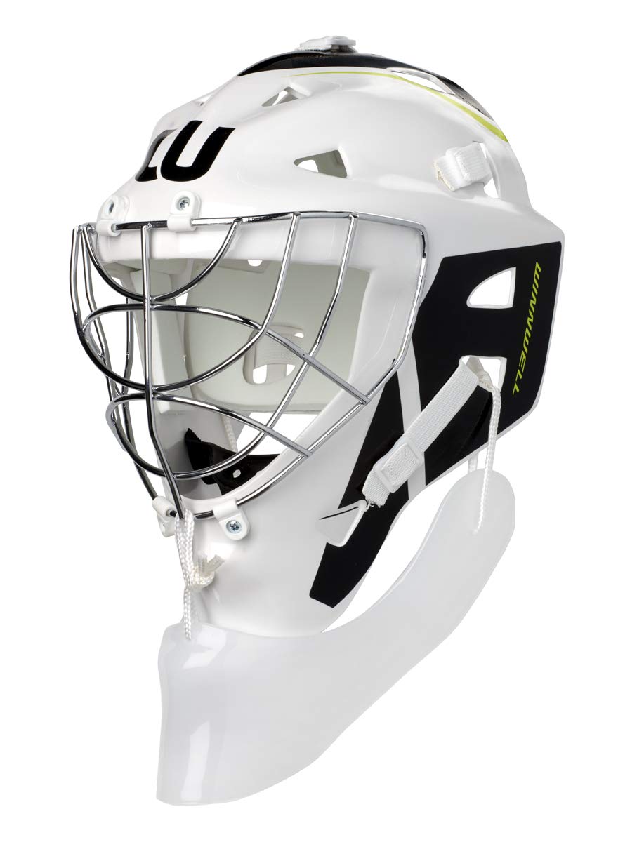 Winnwell Premium Street Hockey Mask - Goalie Mask for Street & Road Hockey - Hockey Goalie Masks for Hockey Players with Adjustable Strap - Street Hockey Goalie Equipment