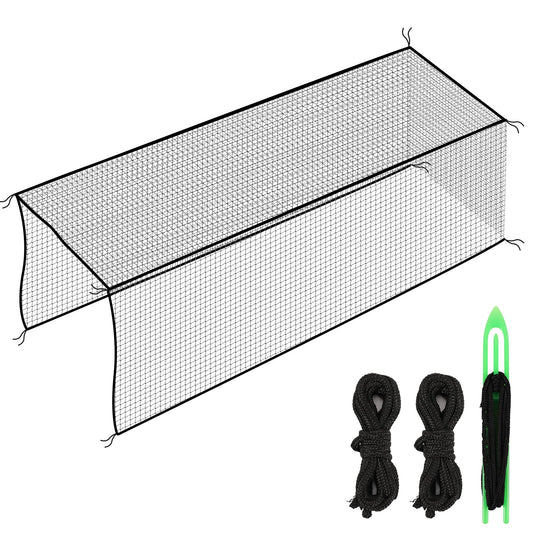 10x10x35ft Baseball Batting Cage Net Only Baseball Nets for Batting with Installation Tool and Rope Baseball Batting Cages for Backyard Heavy Duty Hitting Net for Baseball Softball