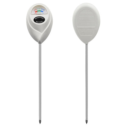 Soil Moisture Meter with White Round Head (2-in-1)