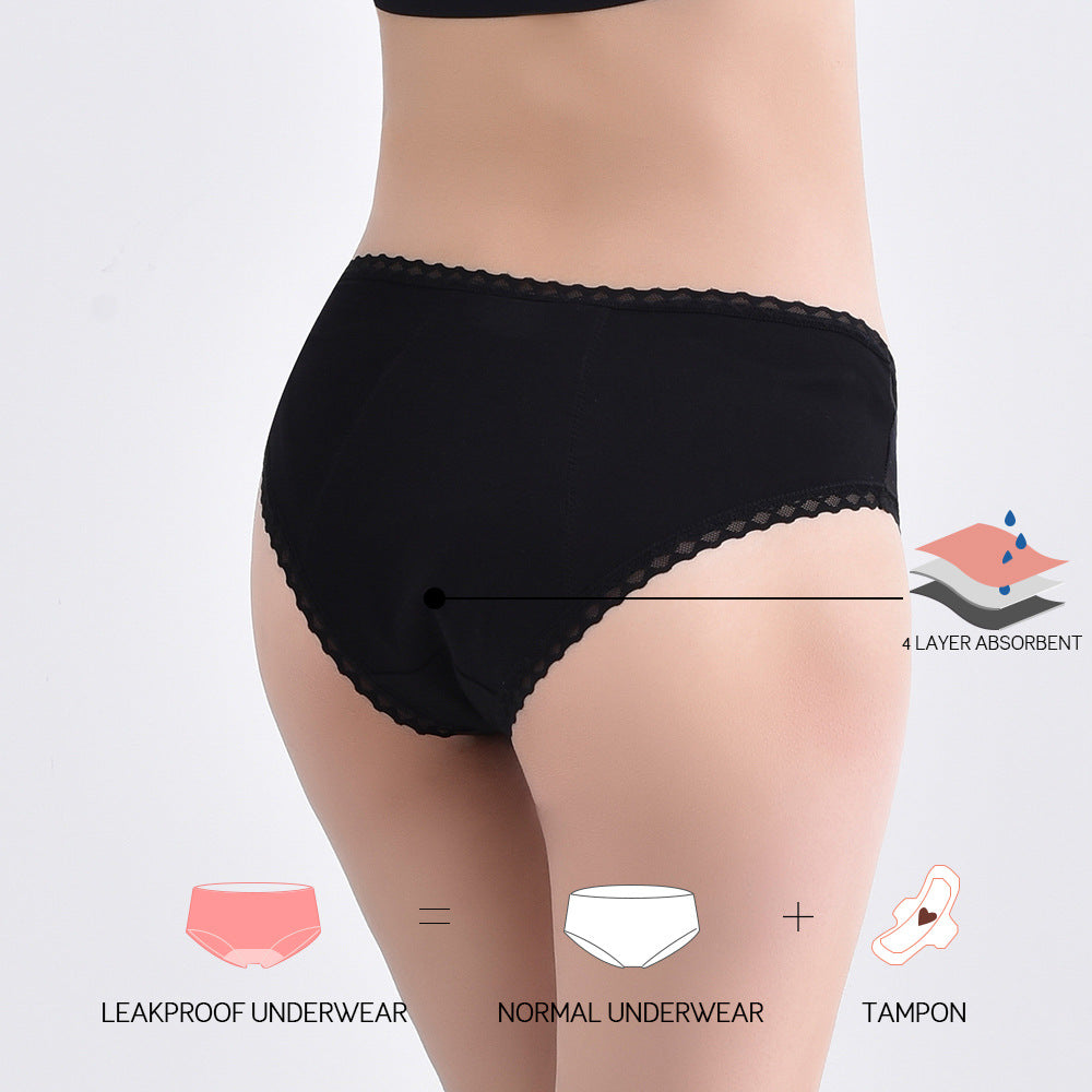 Organic Cotton Leakproof Menstrual Pants for Plus Sizes