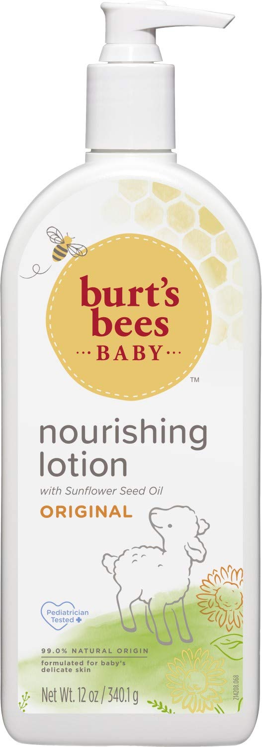 Burts Bees Baby Nourishing Lotion Original Scent Baby Lotion - 12 Ounce Bottle