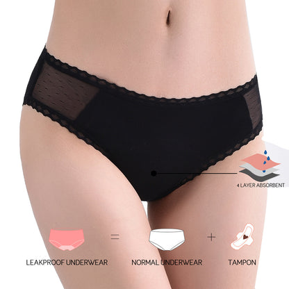 Organic Cotton Leakproof Menstrual Pants for Plus Sizes