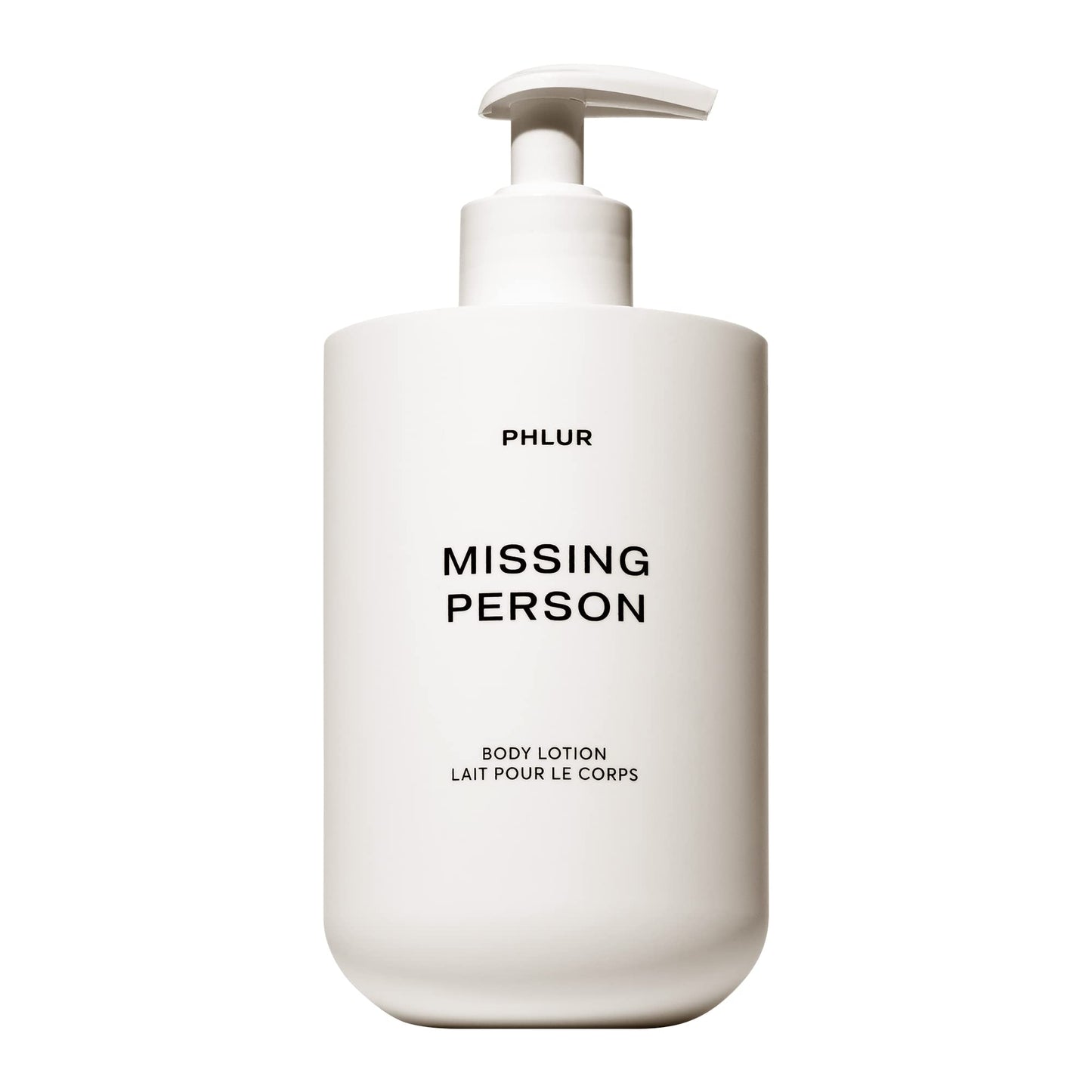 PHLUR Missing Person Body Lotion - Moisturizes & Replenishes Dry Skin - Floral Body Lotion for Women & Men with Bergamont Musk Orange & Sandalwood (16 Fl Oz)
