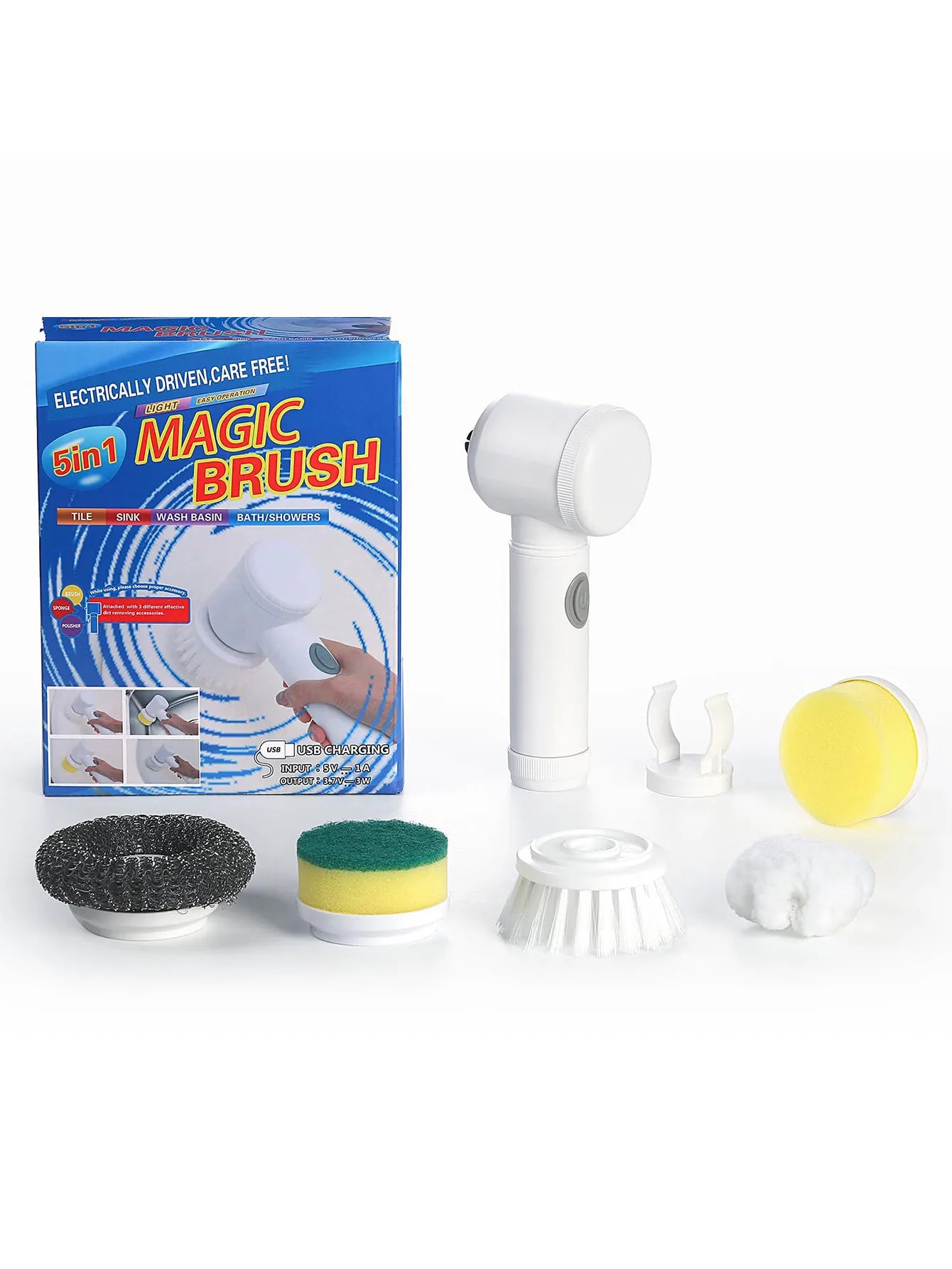 Multifunctional Electric Cleaner Brush