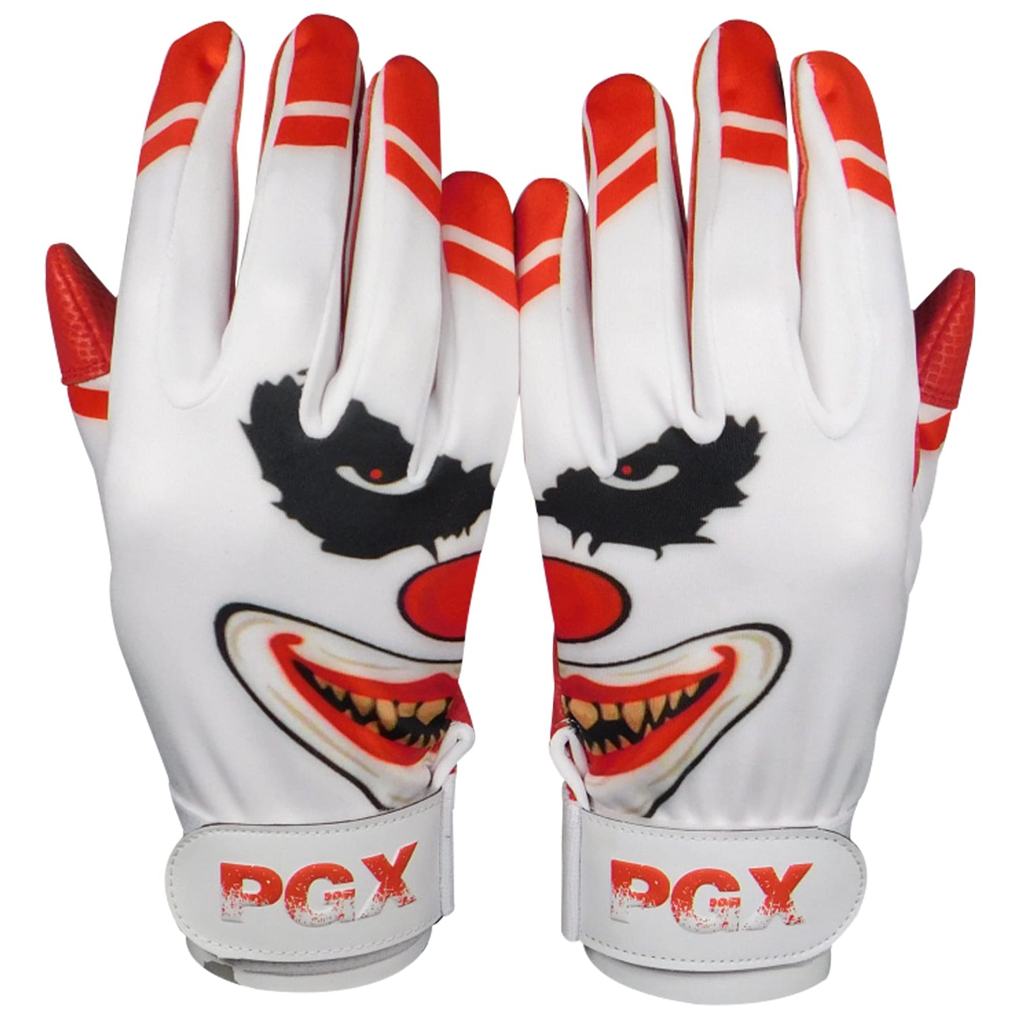 PGX Crazy Clown Baseball Batting Gloves (Adult Medium)