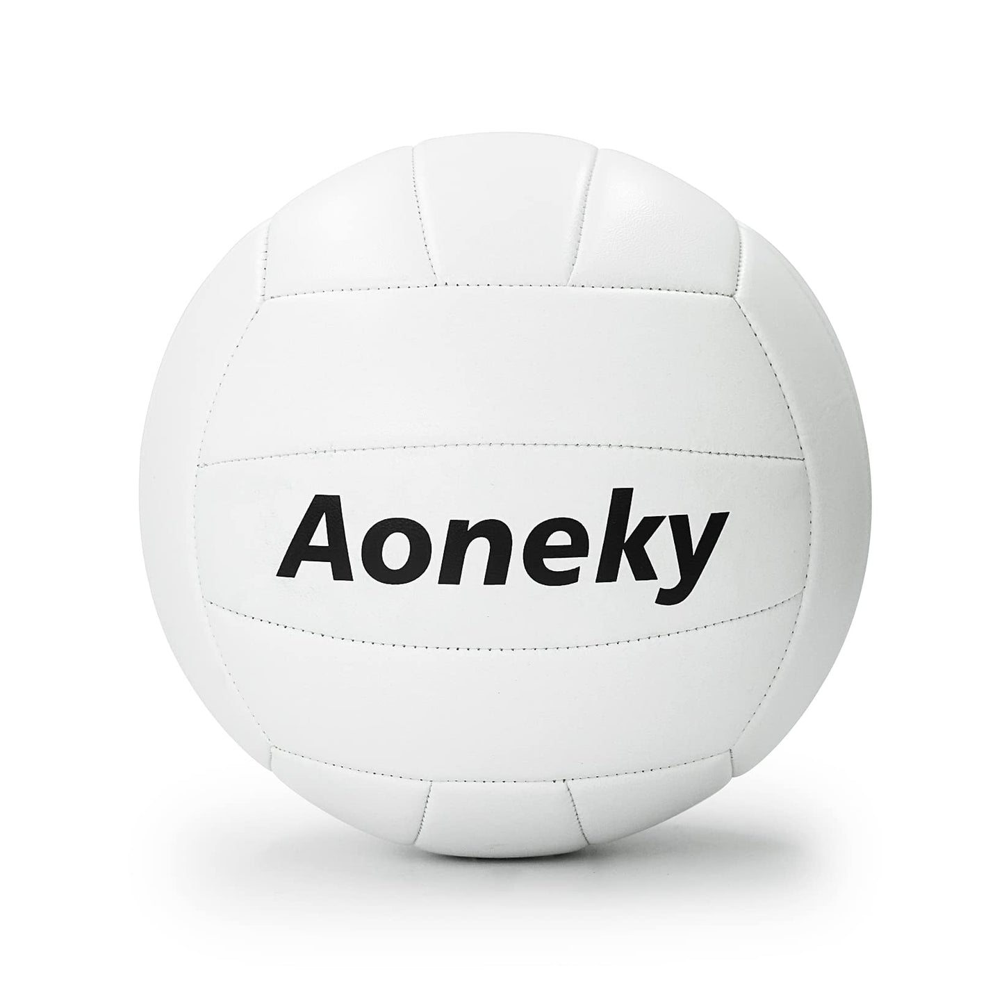 Aoneky PVC Soft Volleyball - Volleyball Ball with Pump - Kids Men Women Pool Beach Volleyball