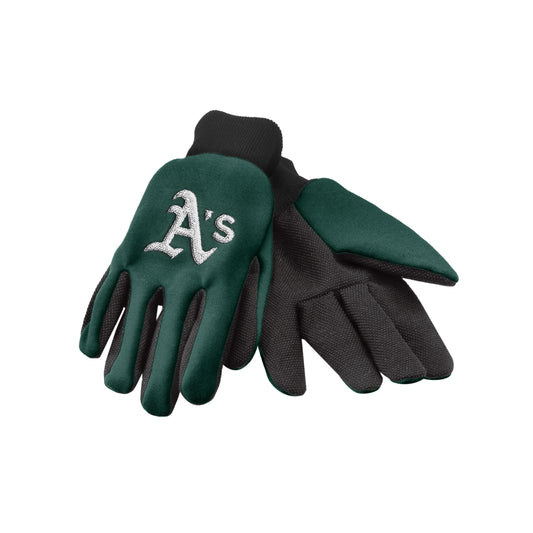 FOCO MLB Oakland Athletics (2015 Edition) Utility Glove - Colored Palm