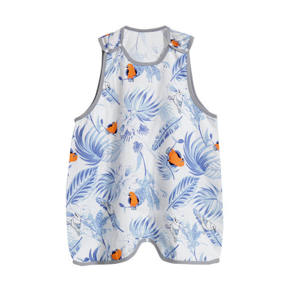 Bamboo Fiber Antibacterial Children's Sleeping Bag Vest