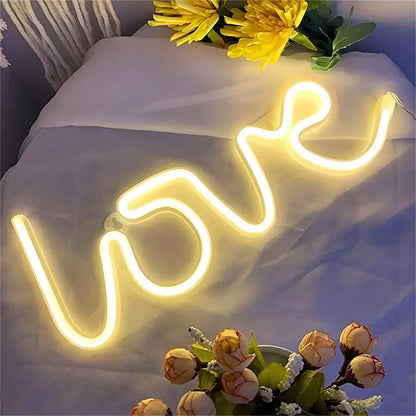 LED Neon Sign to Illuminate Your Home (USB/Batteries)
