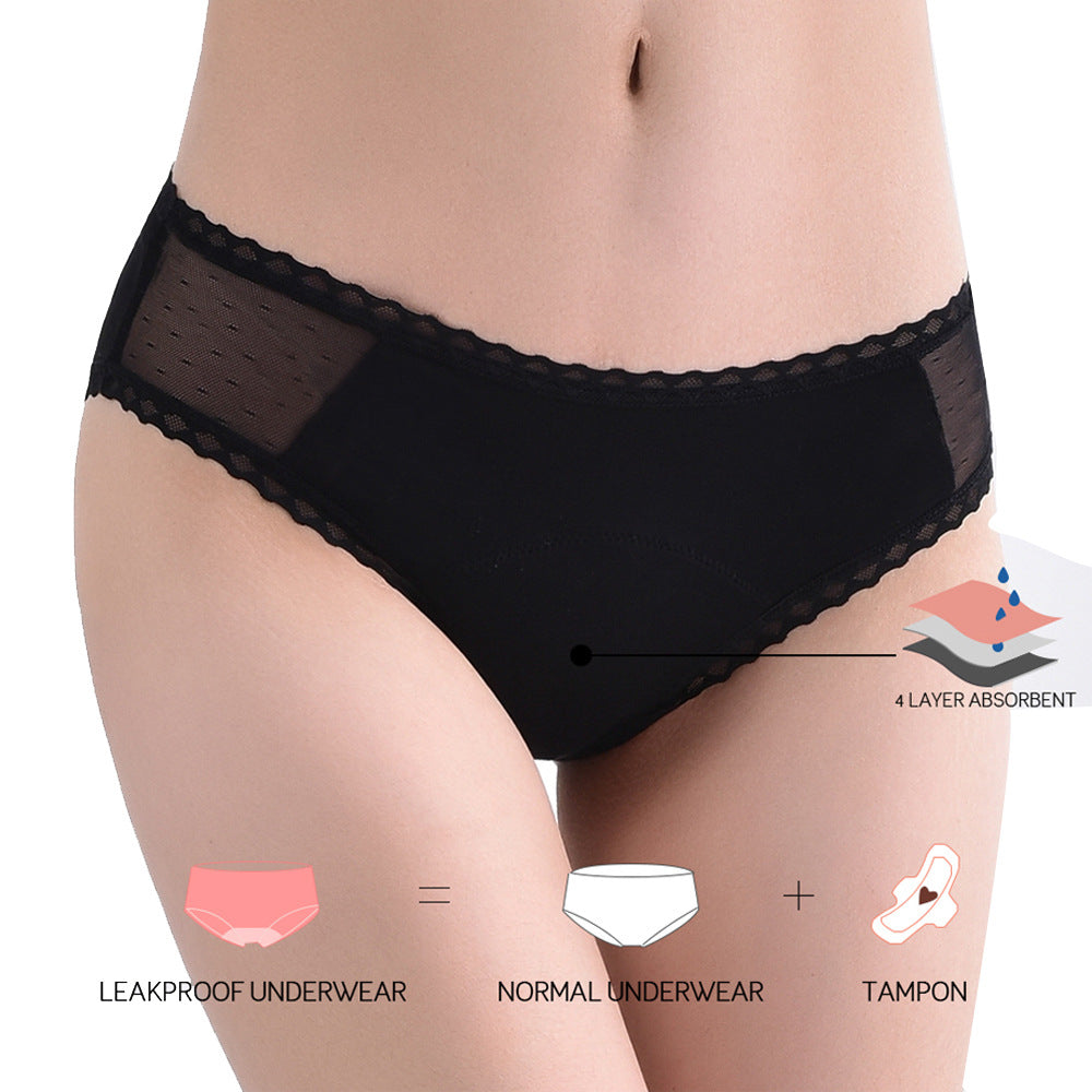 Organic Cotton Leakproof Menstrual Pants for Plus Sizes