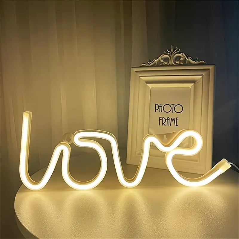 LED Neon Sign to Illuminate Your Home (USB/Batteries)