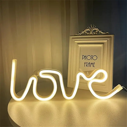 LED Neon Sign to Illuminate Your Home (USB/Batteries)