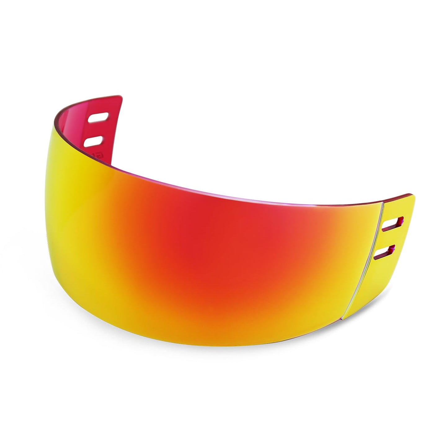 Gy V300 Hockey Visor Hockey Helmet Visor Tinted Hockey Face Shield Ice Hockey Half Shield Visor Fit Adult & Youth Anti-Scratch/Anti-Fog/Ce Certified (Revo Red)