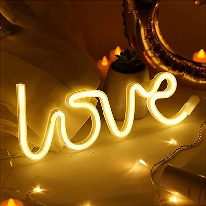 LED Neon Sign to Illuminate Your Home (USB/Batteries)